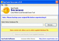 SysTools Securase screenshot